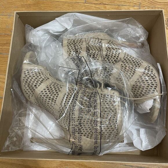 JOIE Shari Basic Buff Leather Stiletto Peep Toe EU Size 37 / US Size 6.5 - Picture 10 of 10